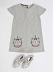 Picture of Casabony Unicat Woven Girl Dress 3 Years
