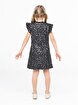 Picture of Casabony Shine Cat Glitter Girl Dress 3 Years