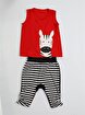 Picture of Casabony Zebra Striped Baggy Capri Set 3 Years