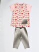 Picture of Casabony Heart Side Pocket Tunic + Leggings Set 3 Years