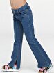 Picture of Casabony Mid Washed Flared Split Denim Pants 3 Years