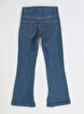 Picture of Casabony Mid Washed Flared Split Denim Pants 3 Years
