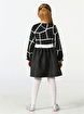 Picture of Casabony Swan Jacquard Black Girl Dress 3 Years