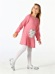 Picture of Casabony Uni-Cat Checked Ruffled Red Girl Dress 3 Years
