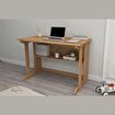 Pillar Kütüphaneli Geniş Çalışma Masası 100x56 Cm Atlantik Çam resmi