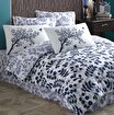 Picture of Hobby Silvia Navy Blue - Ranforce Double Duvet Cover Set