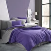 Picture of Hobby Diamond Purple - Poplin Double Duvet Cover Set