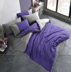 Picture of Hobby Diamond Purple - Poplin Double Duvet Cover Set