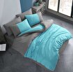 Picture of Hobby Diamond Turquoise - Poplin Double Duvet Cover Set