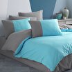 Picture of Hobby Diamond Turquoise - Poplin Double Duvet Cover Set