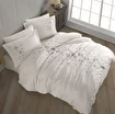 Picture of Hobby Premium Ella Cream - Poplin Double Embroidered Duvet Cover Set