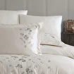 Picture of Hobby Premium Ella Cream - Poplin Double Embroidered Duvet Cover Set