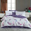 Picture of Hobby Paradise Purple - Double Satin Duvet Cover Set
