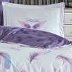 Picture of Hobby Paradise Purple - Double Satin Duvet Cover Set
