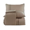Picture of Hobby Modal Silk Milk Coffee Double Duvet Cover Set