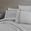 Picture of Hobby Modal Silk Light Gray Double Duvet Cover Set