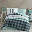 Picture of Hobby Suelita Green - Single Quilted Duvet Cover Set