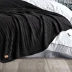 Picture of Hobby Double New Fancy Blanket Set - Anthracite