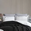 Picture of Hobby Double New Fancy Blanket Set - Anthracite