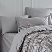 Picture of Hobby Lucia Gray - Poplin Double Duvet Cover Set