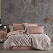 Hobby Silvana Kahve - Poplin Çift Kişilik Nevresim Takımı. ürün görseli
