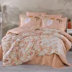 Picture of Hobby Lily Salmon- Poplin Double Duvet Cover Set
