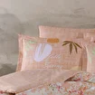 Picture of Hobby Lily Salmon- Poplin Double Duvet Cover Set