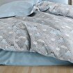Picture of Hobby Dasiy Gray Single Quilted Duvet Cover Set