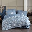 Picture of Hobby Hira Blue - Poplin Double Sleeping Set