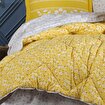 Hobby Sofia Sarı - Poplin Çift Kişilik Uyku Seti. ürün görseli