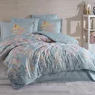 Picture of Hobby Serena Blue - Ranforce Double Duvet Cover Set