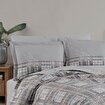 Picture of Hobby Lucia Gray - Double Poplin Quilted Duvet Cover Set