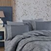 Picture of Hobby Silvana Gray - Double Poplin Quilted Duvet Cover Set