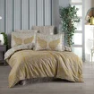 Picture of Hobby Lydia Gold - Double Satin Duvet Cover Set