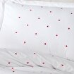 Hobby Premium Lubow Beyaz - Poplin Çift Kişilik Nakışlı Nevresim Takımı. ürün görseli