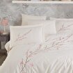 Hobby Premium Vera Krem - Poplin Çift Kişilik Nakışlı Nevresim Takımı. ürün görseli