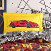 Hobby Cars Kırmızı -  Poplin Studio Tek Kişilik Uyku Seti. ürün görseli