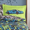 Hobby Cars Mavi - Poplin Studio Tek Kişilik Nevresim Takımı. ürün görseli
