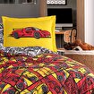 Hobby Cars Kırmızı - Poplin Studio Tek Kişilik Nevresim Takımı. ürün görseli