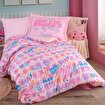 Hobby Freya Pembe - Poplin Studio Tek Kişilik Nevresim Takımı. ürün görseli