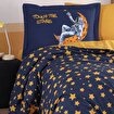 Hobby Space Lacivert - Poplin Studio Tek Kişilik Nevresim Takımı. ürün görseli