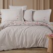 Hobby Premium Ophelia Taş - Poplin Çift Kişilik Nakışlı Nevresim Takımı. ürün görseli