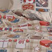Hobby Victory Bej - Poplin Studio Tek Kişilik Nevresim Takımı. ürün görseli