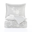 Hobby Avelina Ekru Gri - Çift Kişilik Saten Nevresim Takımı. ürün görseli