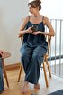 JOJOMIA Lavinia Kadın Pantolon - DENIM. ürün görseli