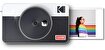 Kodak Mini Shot Combo 2 Retro Anında Baskı Dijital Fotoğraf Makinesi + Yazıcı (Beyaz). ürün görseli