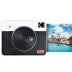 Kodak Mini Shot Combo 3 Retro Anında Baskı Dijital Fotoğraf Makinesi + Yazıcı (Beyaz). ürün görseli