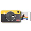 Kodak Mini Shot Combo 2 Retro Anında Baskı Dijital Fotoğraf Makinesi + Yazıcı (Sarı). ürün görseli