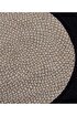 Picture of Koza Carpet Natura Hand Woven Jute Bohemian Style Authentic Living Room Living Room Corridor Bedroom Natural Carpet 00005A 90 x 90