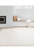 Picture of Koza Halı Koza Hayad Monaco Cream Carpet Living Room Bedroom Hallway Machine Carpet 33203B 80 x 150
